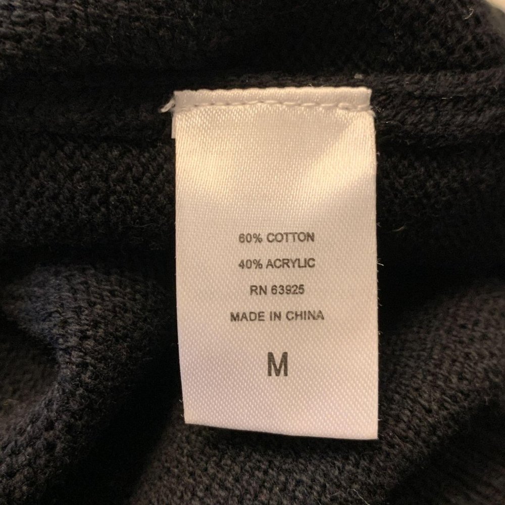 Boys Fair Isle Nordic Shawl Collar Sweater Medium - Picture 6 of 7